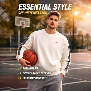 Nike Dri-Fit Long Sleeve Pullover | Lightweight Jersey Sweatshirt | Size Large